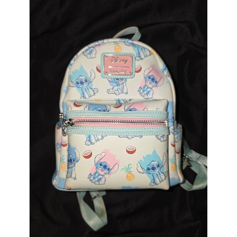 Loungefly Disney Lilo and stitch mini backpack bookbag purse bag tote!